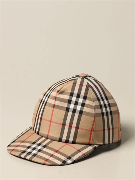 men burberry hat